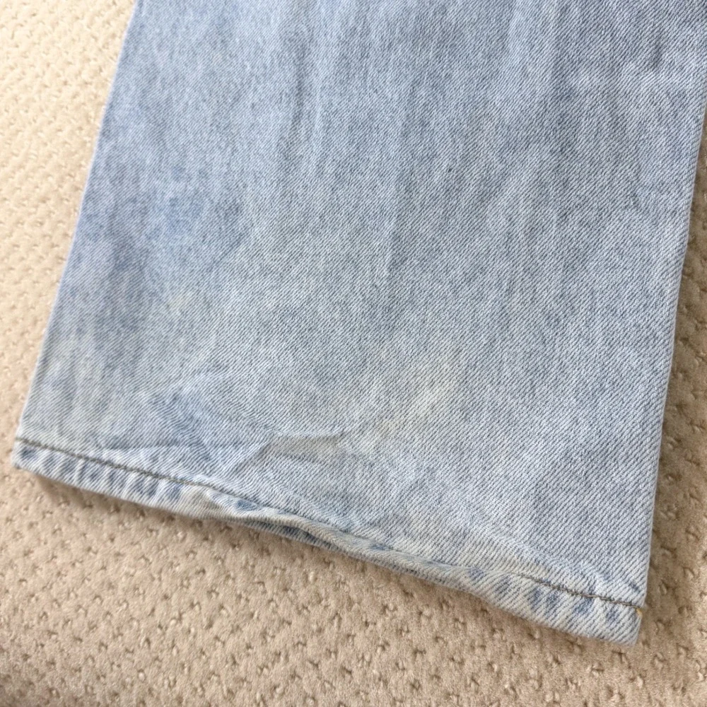 Extreme Baggy Jeans PacSun Mens 30x30 Light Blue Wide Leg Skater Y2K Grunge